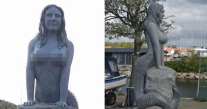 Controversial Mermaid Statue Faces Demolition Amid Shocking Accusations of Objectification—What’s Really Behind the Outrage?