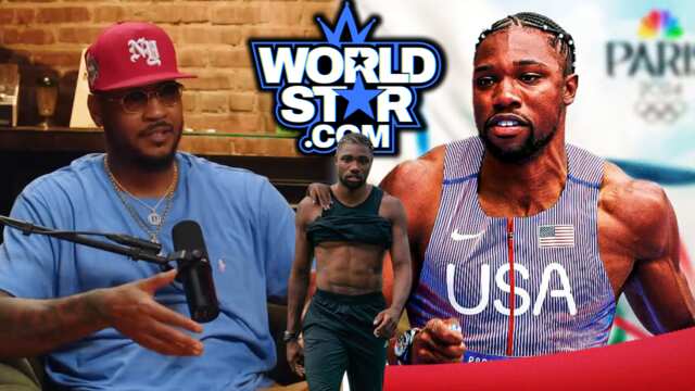 "Carmelo Anthony Fires Back: NBA Champion or Not, Why Noah Lyles' Critique Could Ignite a Rivalry!"