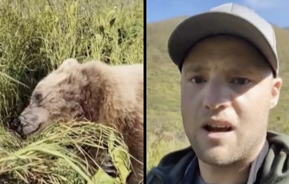 "From Bear Encounter to Self-Inflicted Chaos: Man's Shocking Mistake Leaves Him in Painful Predicament!"