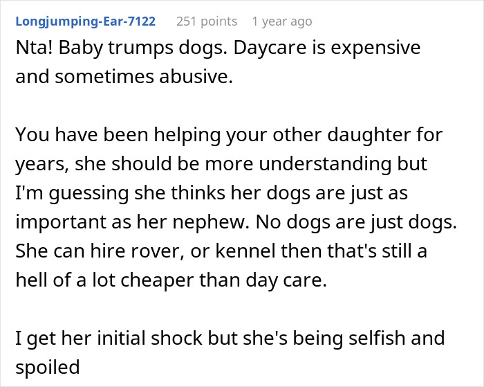 "Grandma's Dilemma: Mom's Shocking Choice to Care for Grandson Over Beloved Dogs Sparks Family Rift!"