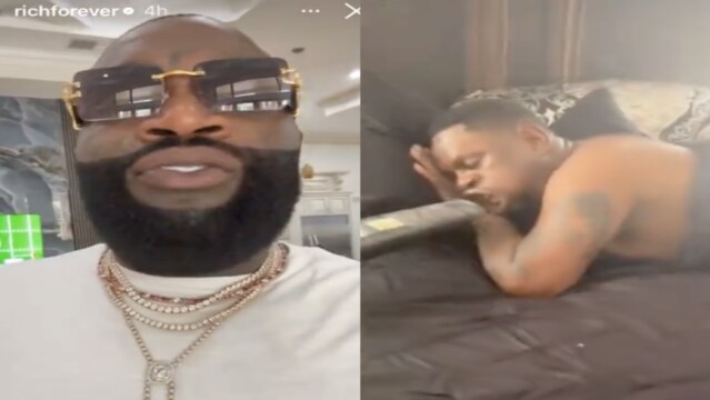 "Rick Ross Unleashes Shocking Wake-Up Call on Sleeping Friend—What Happened Next Will Leave You Speechless!"