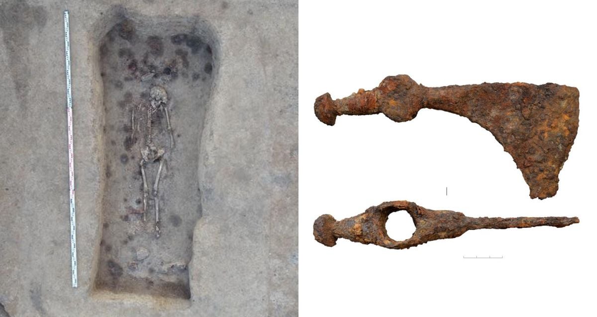 "Unearthed After a Millennia: Ancient Battle Axes Found With Mysterious Skeletons in Russia's 11th-Century Graves!"