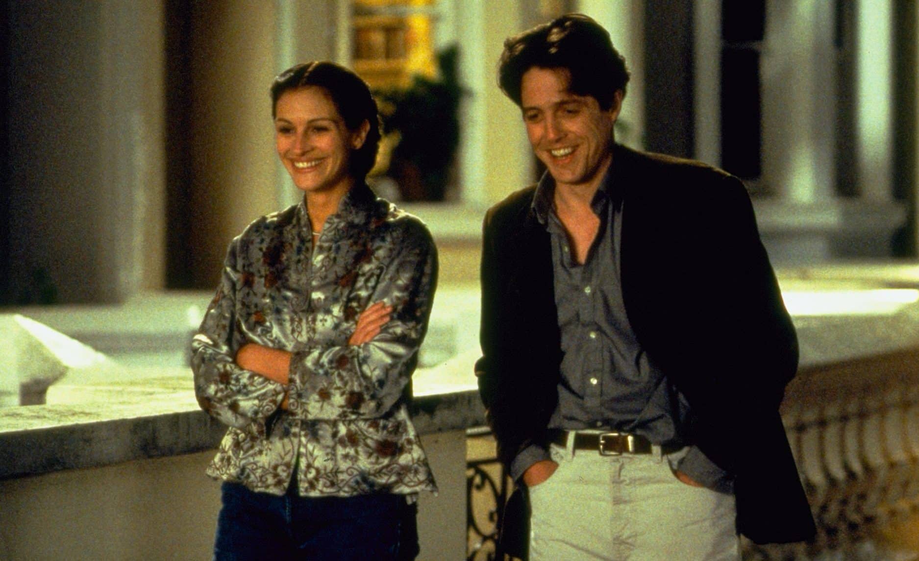 "Behind the Scenes Drama: Hugh Grant and Julia Roberts' Explosive Clash on the Set of Notting Hill!"