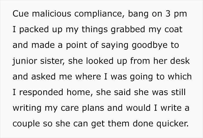 "Nurse Outsmarts Boss: A Clever Twist on Strict Working Hours Sparks Office Drama!"