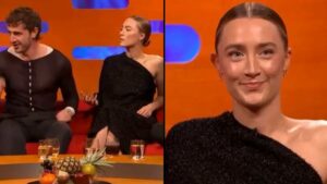 "Saoirse Ronan's Unsuspected Reaction to Paul Mescal's Joke Unveiled: What Her Body Language Reveals!"