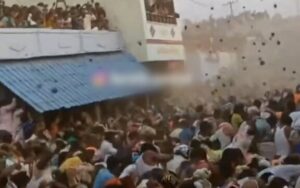 "Unmasking the Craze: Why Thousands Join in a Wild Cow Dung Throwing Festival in India!"