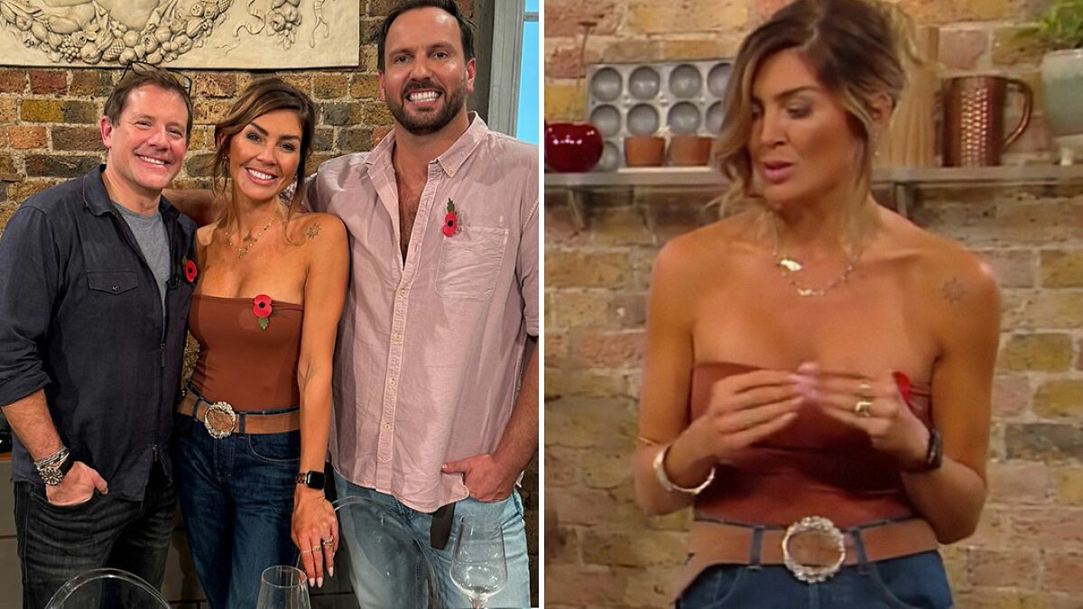 "Viewers Torn Over Guest's Revealing Wardrobe Malfunction on Cooking Show: Is It Fashion or Fiasco?"