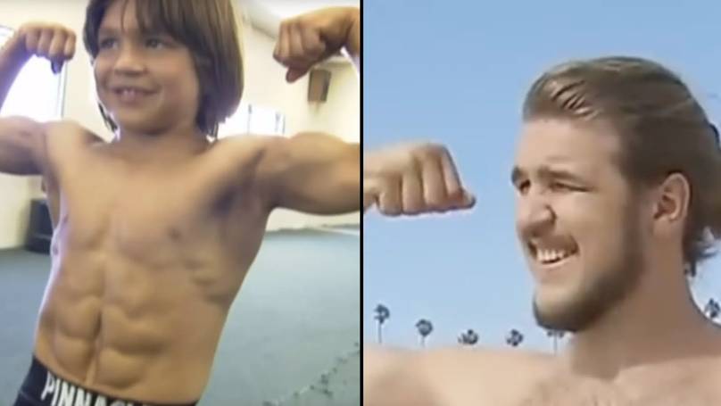 "From Child Prodigy to Adult Transformation: 'Little Hercules' Reveals Shocking Reasons Behind His Weightlifting Exit!"