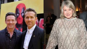 "Hugh Jackman Raises Eyebrows with Surprising Take on Martha Stewart's Bold Dig at Ryan Reynolds' Humor!"