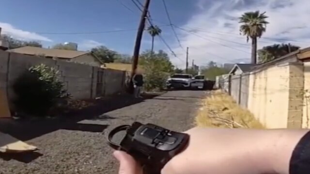 "Showdown in Arizona: Burglar's Fatal Gamble with Police Ends in Gunfire"