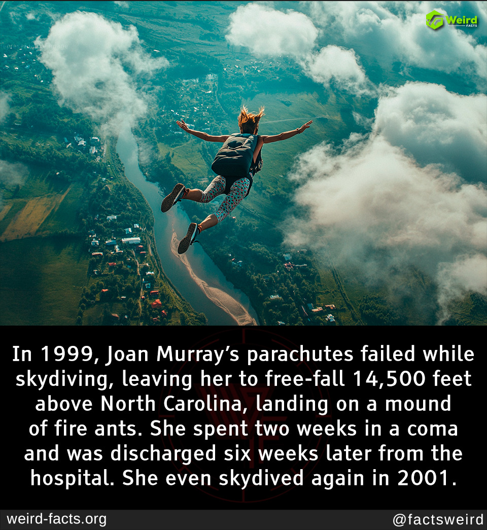 "Surviving the Impossible: How One Woman Defied Death After a Parachute Disaster"