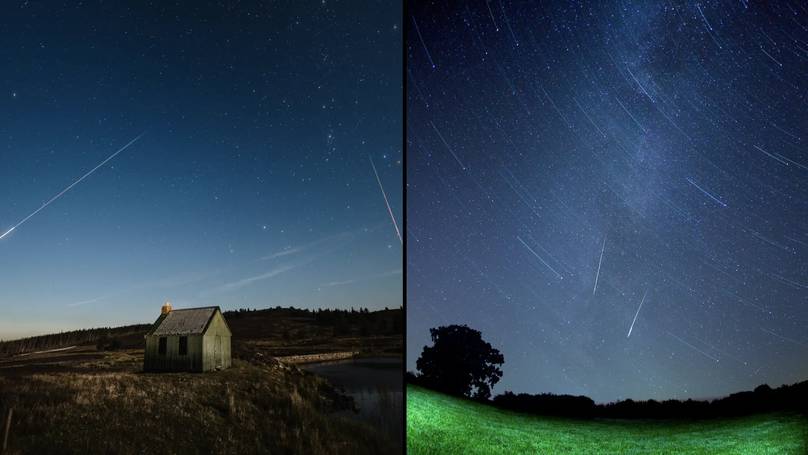 "Uncover the Celestial Spectacle: Tonight’s Meteor Shower Promises an Eye-Popping Display in the UK!"