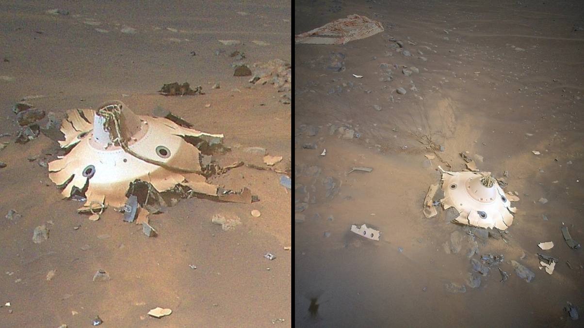 "Unearthed Secrets: What the Mysterious Mars Wreckage Reveals About Humanity's Cosmic Past"