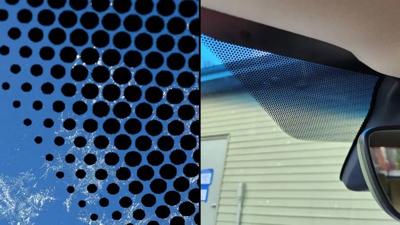 "Unveiled: The Surprising Secret Behind the Mysterious Black Dots on Your Windshield!"