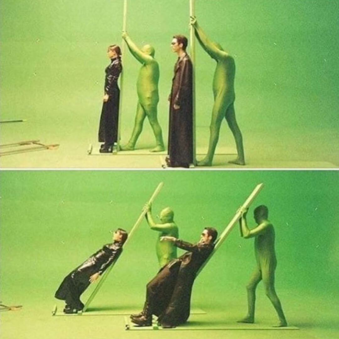 "Behind the Magic: Stunning Green Screen Photos Reveal Hollywood's Best-Kept Secrets!"