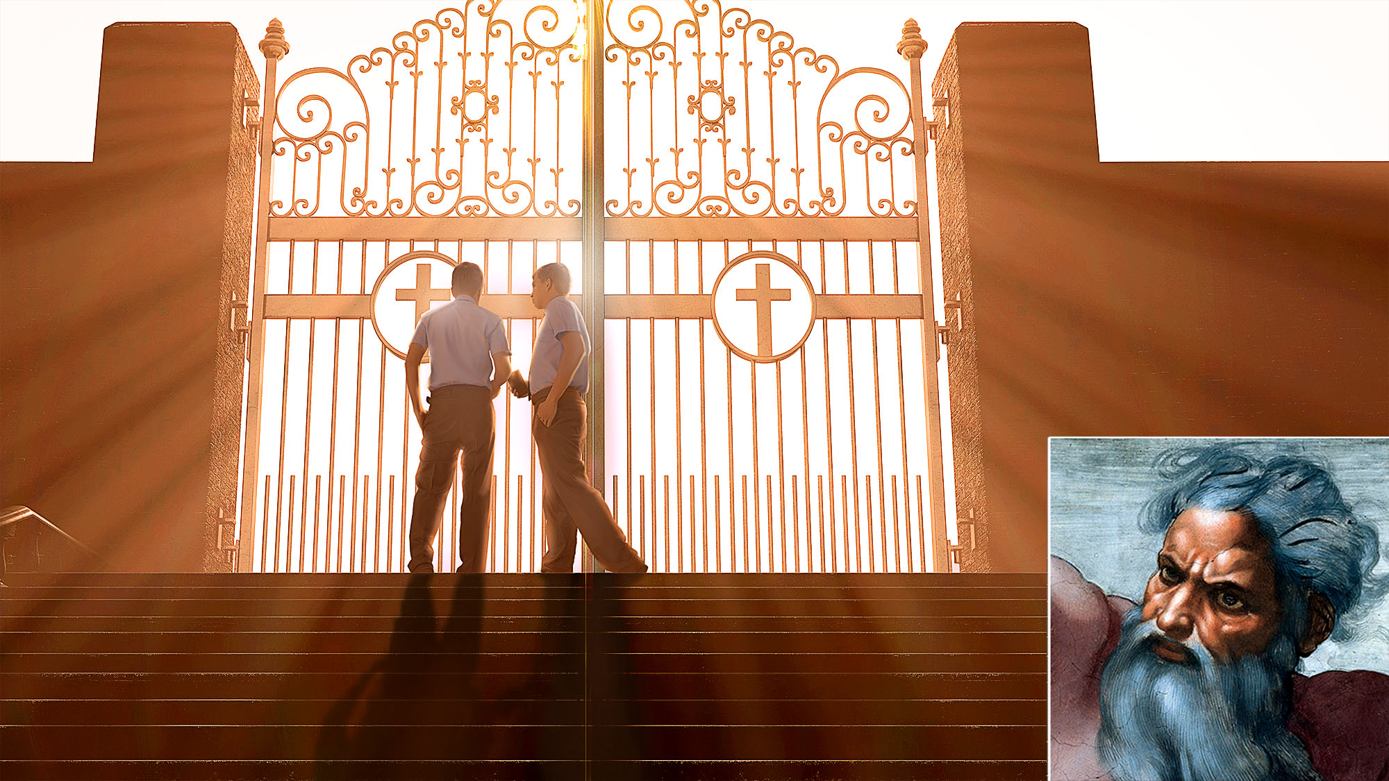 "Divine Dilemma: Why God Closed the Pearly Gates on Mormon Missionaries in a Surprising Twist!"