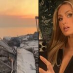 "Heartbreak and Resilience: Paris Hilton's Emotional Return to the Ashes of Her Home After a Live TV Tragedy"