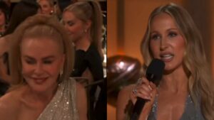 "Nikki Glaser’s Shocking, X-Rated Dig at Nicole Kidman’s Film Leaves Golden Globes Audience in Stitches—What Did She Say?"