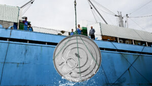 "Unbelievable Find: Japanese Fishermen Reel in a 600-Pound Mystery Tuna Can—What’s Inside?"