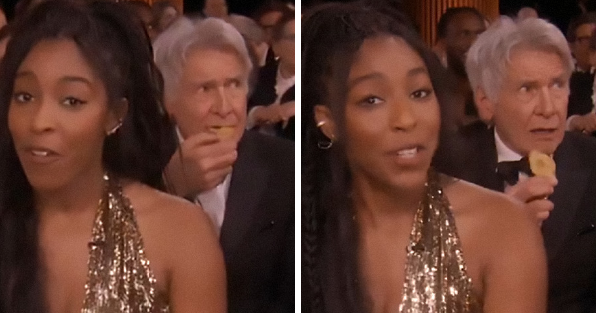 "Harrison Ford's Unexpected Snack at the SAG Awards Sparks Hilarious Internet Frenzy!"