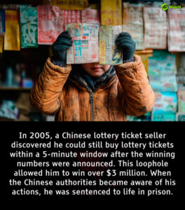 "Lottery Twist: How One Seller's Shocking Discovery in 2005 Changed the Game Forever!"