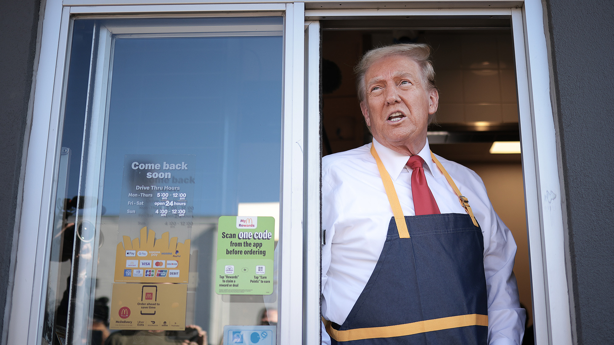 "Trump's Fast-Food Dilemma: Will a Day at McDonald's Turn His Tax Strategy Upside Down?"