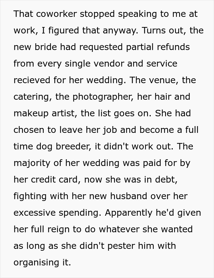 "Unexpected Twist: Newlywed Bridezilla Demands Refunds from Vendors After 'Disastrous' Wedding!"