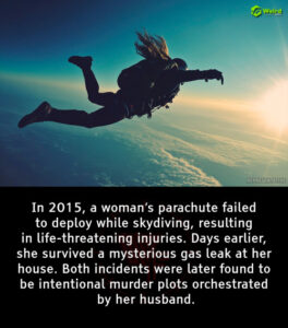 "Plummeting from the Sky: The Dramatic Survival Story of a Woman Who Defied Death After a Parachute Failure"