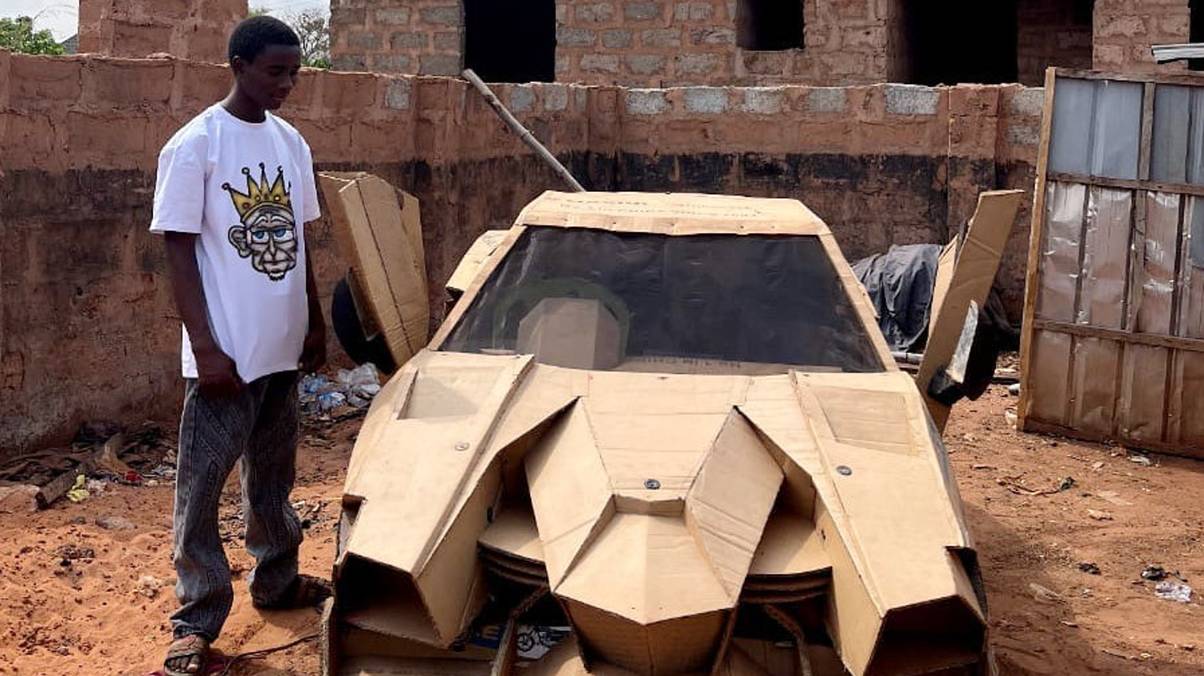 "Teen Genius Turns Cardboard Into a £90m Dream Car—But Wait Until You See How Fast It Goes!"