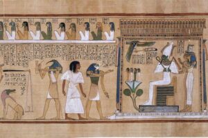 "Unveiling the Secrets of Eternity: The World's Oldest Illustrated Guide to the Egyptian Underworld Discovered!"