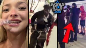 Antonio Brown’s Night of Chaos: Shots Fired and Chains Stolen at Adin Ross’s Boxing Event—What Really Sparked the Violence?