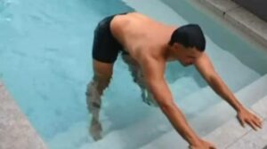 Caught on Camera: Why This Man Risked It All to Swim in a Stranger’s Pool Revealed