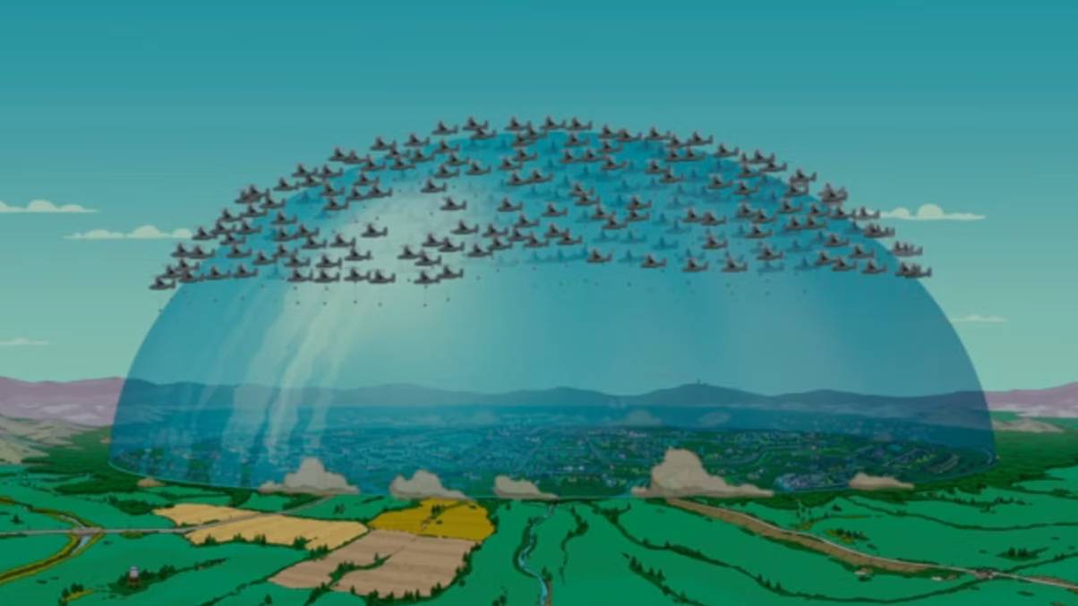 Could The Simpsons Have Foreseen Donald Trump’s $175 Billion Golden Dome Announcement?