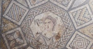 Hidden for Centuries: Stunning Mosaic of Greek Goddess of Good Fortune Unearthed Beneath Syrian Well