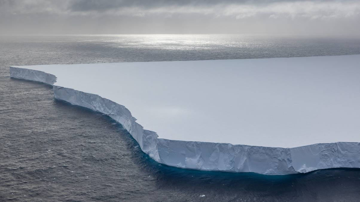 NASA Unveils Stunning Image of a Colossal Trillion-Tonne Iceberg—What Secrets Could It Hold?
