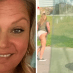 Road Rage Takes a Shocking Turn: Woman’s Bizarre Act on Rival’s Car Goes Viral—But What Led to Arrest?
