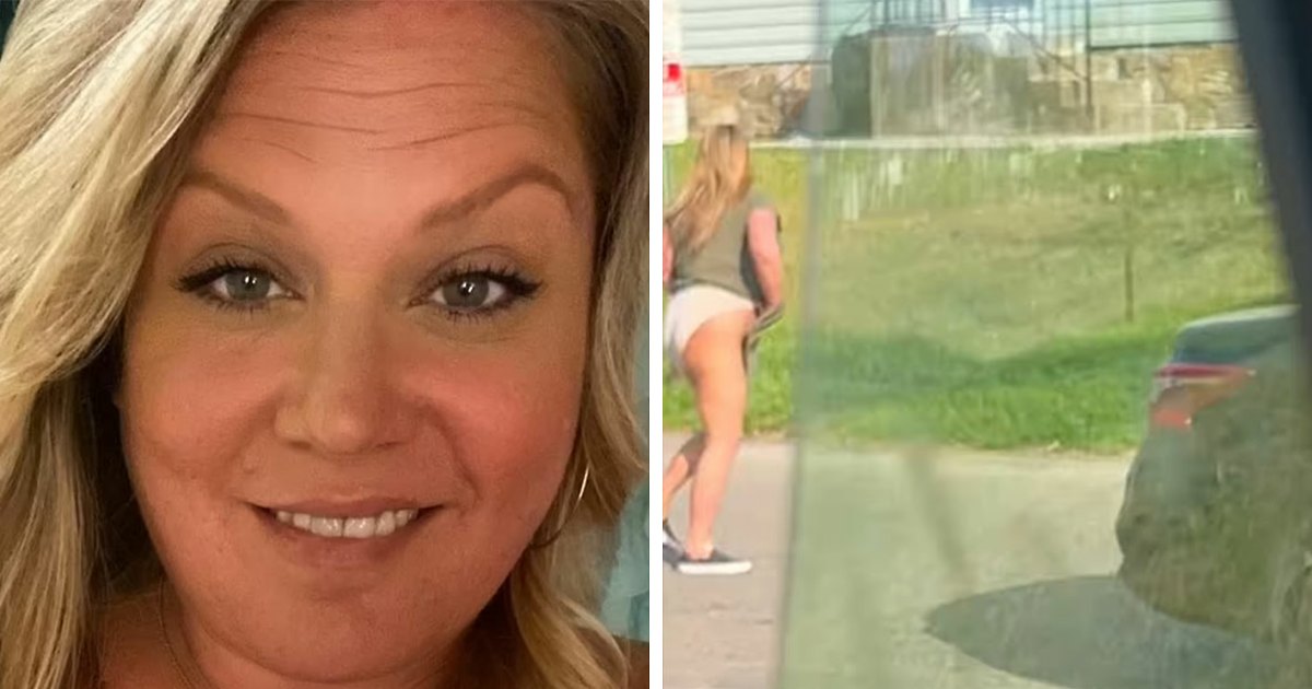 Road Rage Takes a Shocking Turn: Woman’s Bizarre Act on Rival’s Car Goes Viral—But What Led to Arrest?