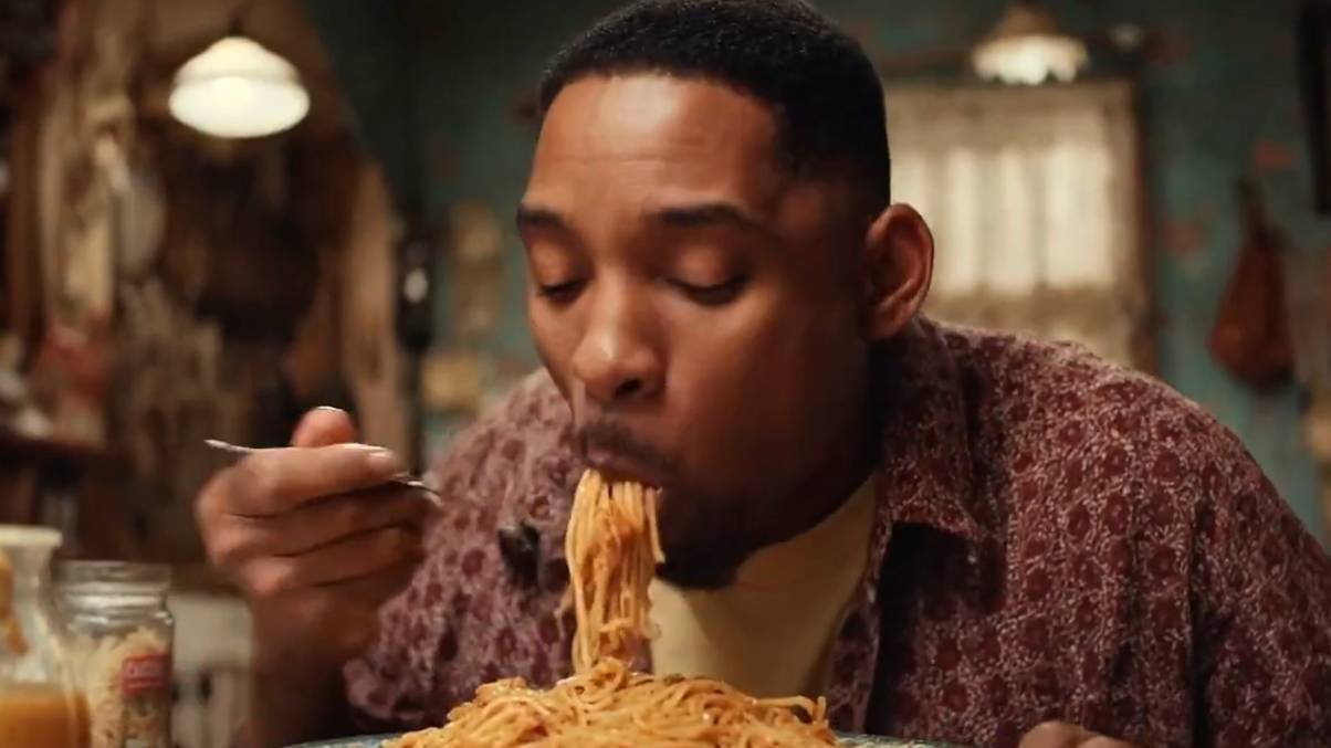The Chilling AI Videos of Will Smith Eating Spaghetti That Have Everyone Terrified for the Future