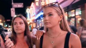 This Street Interview with Two Girls Out Clubbing Takes a Dark Turn—Viewers Can’t Look Away