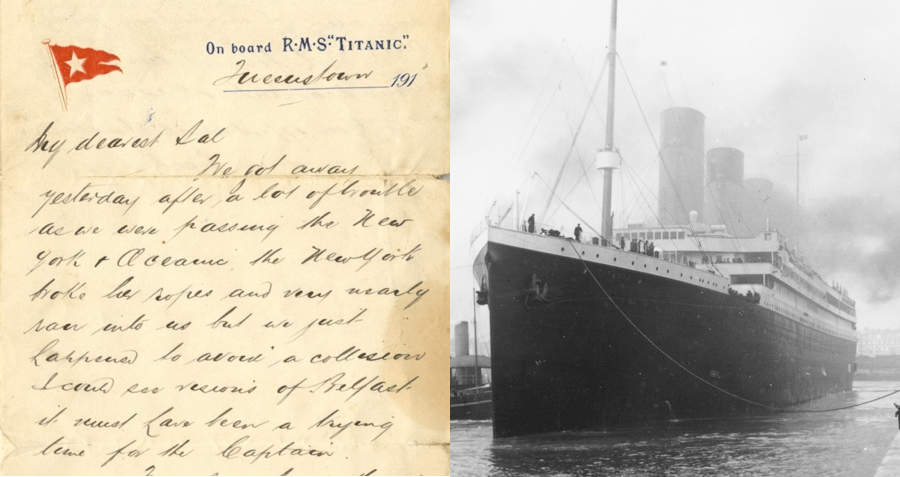 Titanic’s Forgotten Love Letter Hints at Hidden Threats Just Before Tragedy Struck