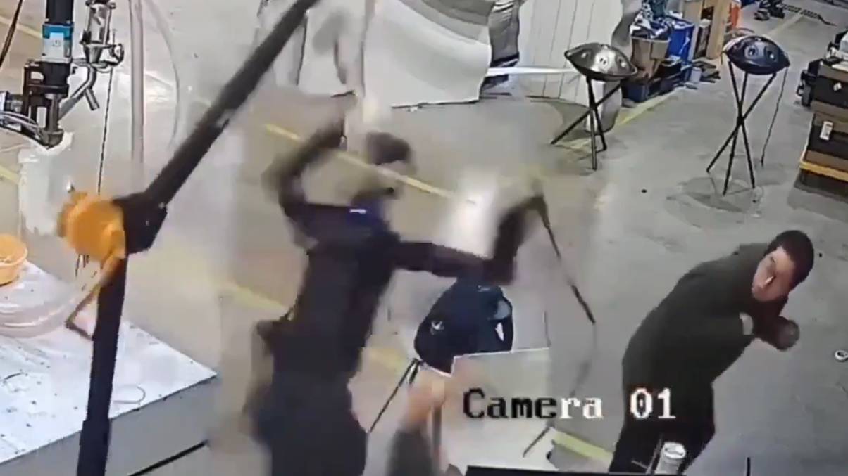 Unbelievable! Robot 'Goes Berserk' in Chinese Factory—What Happens Next Will Shock You