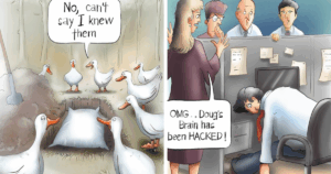 27 Mind-Bending Cartoons by George Webster That Will Make You Question Reality and Laugh Out Loud