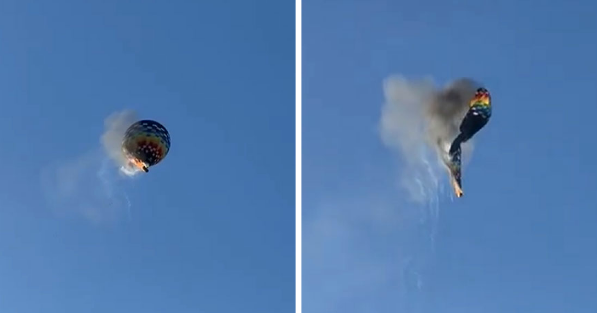 Desperate Leap for Survival: Passengers Plummet from Flaming Brazilian Hot Air Balloon in Heart-Stopping Ordeal