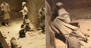Mystery Unfolds as Tourist with Mental Illness Wreaks Havoc on Ancient Chinese Terracotta Warriors