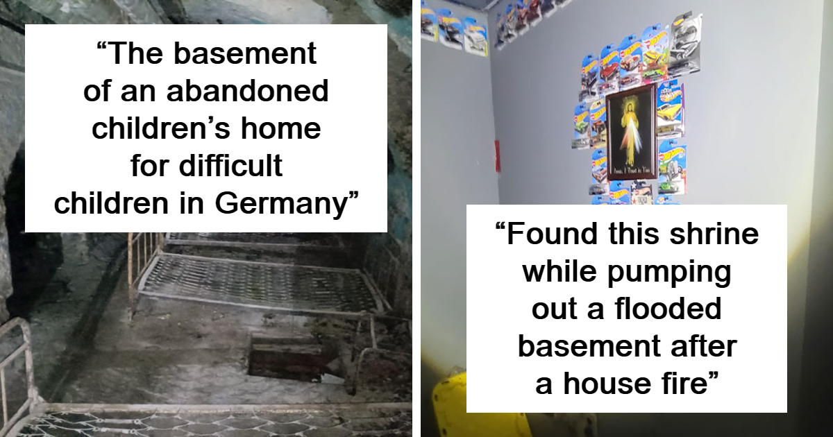 Uncover the Chilling Secrets Hidden in These 43 Terrifying Basements—Homeowners Were Haunted by What They Found!