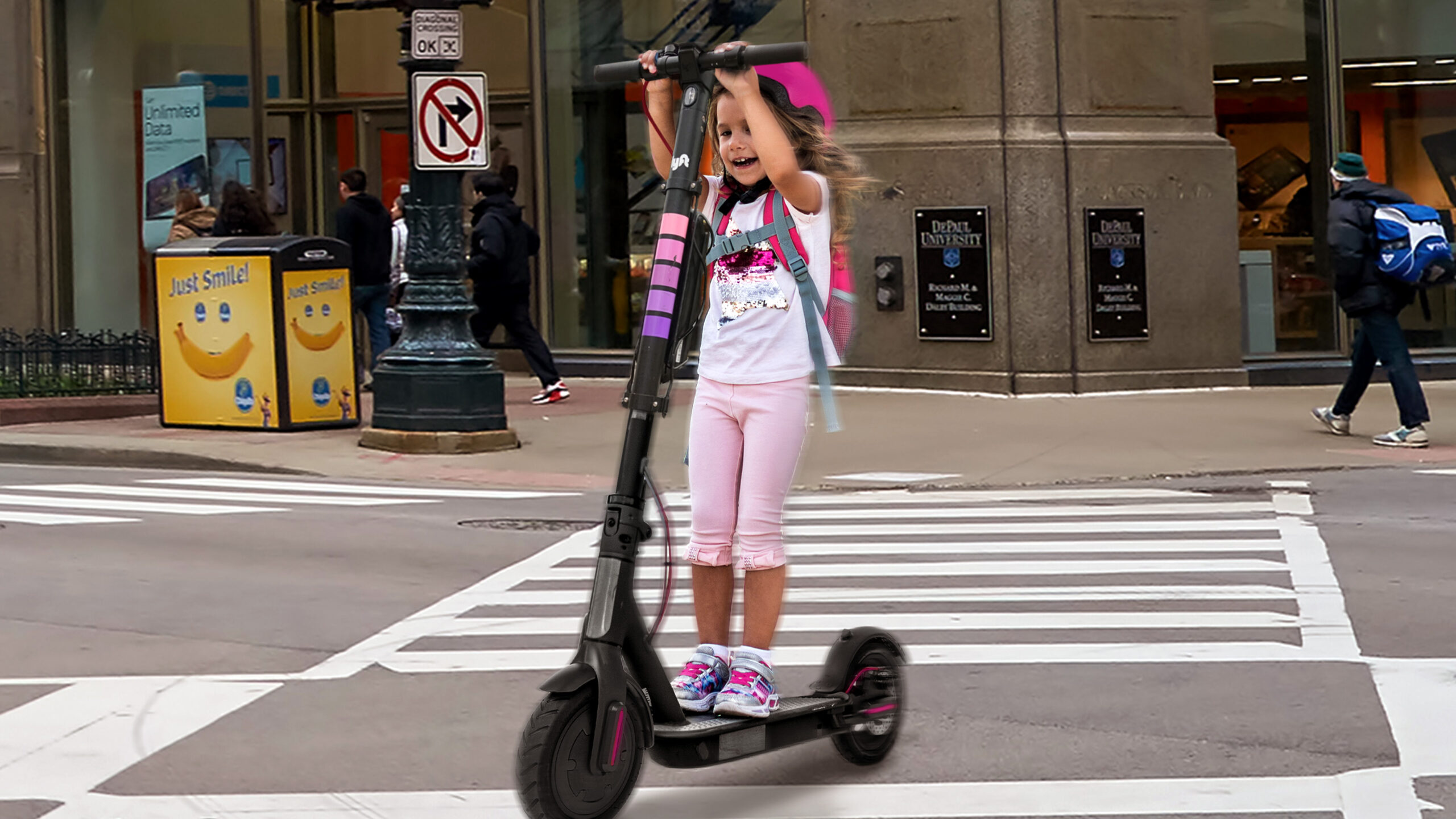 Unseen Rider on City Streets: Who Let a 5-Year-Old Take the Wheel of a Lyft Scooter?