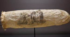Unveiled: 200-Year-Old Erotic Condom Crafted from Sheep Appendix Sparks Museum Buzz in the Netherlands