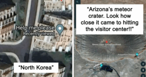 28 Bizarre Google Earth Discoveries That Will Leave You Questioning Reality