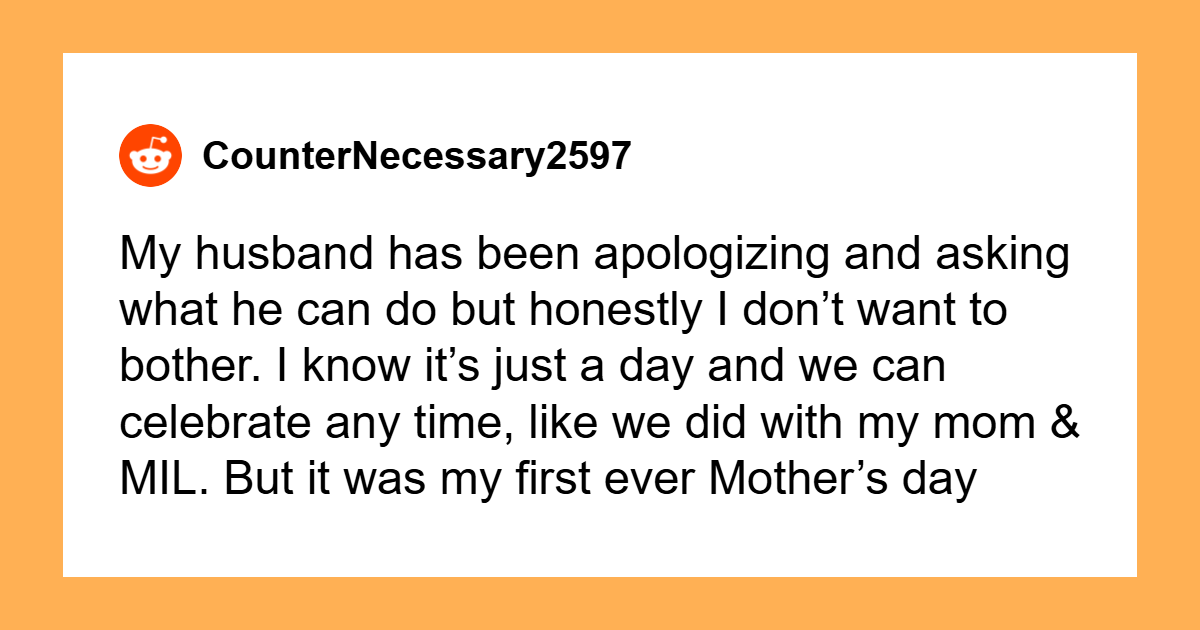 Man Sparks Outrage After Choosing Mom Over Wife on Her First Mother's Day—The Untold Reason Will Shock You