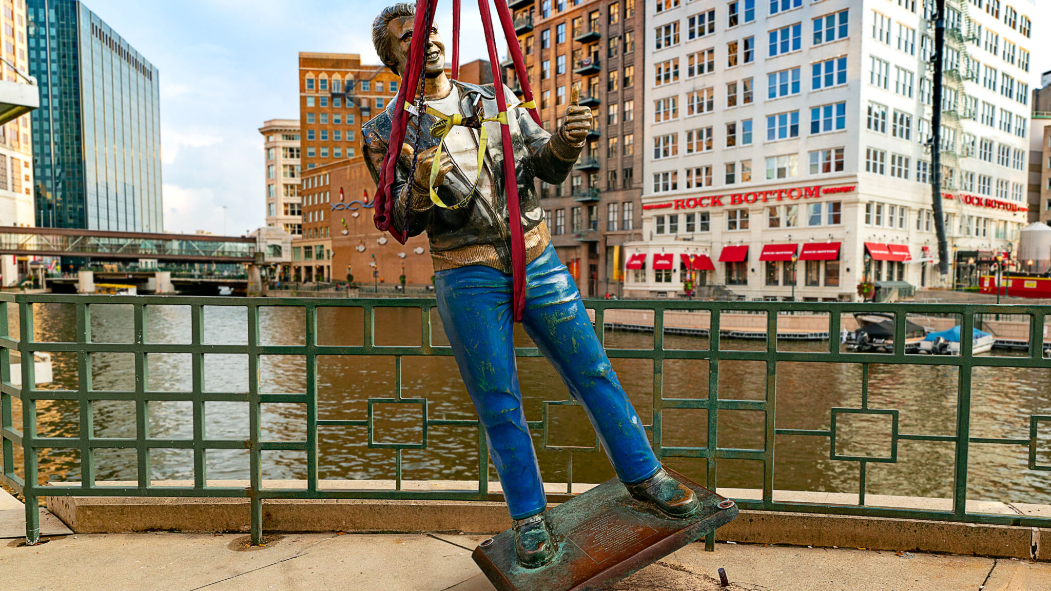 Milwaukee’s Secret Past Unmasked Why the Fonzie Statue Suddenly